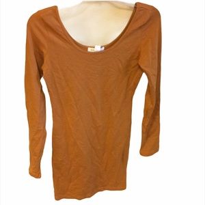 Tan scoop neck dress women’s size medium